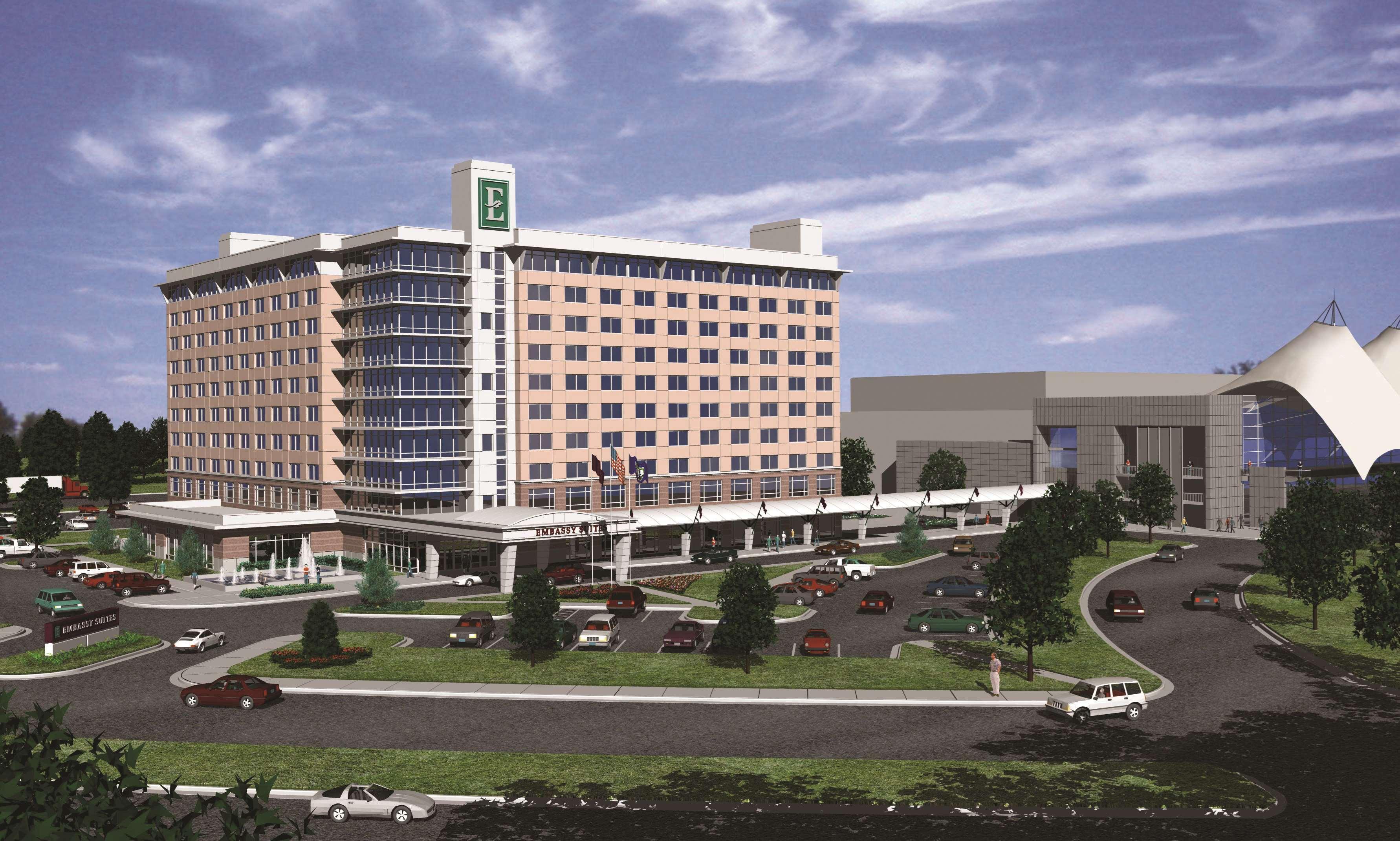 Embassy Suites By Hilton Hampton Convention Center Exterior photo
